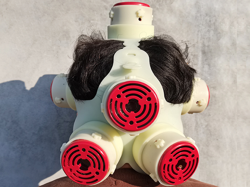 无烟灸鼎艾灸具头部灸